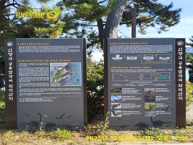 신평리 공룡발자국 화석산지 표지00